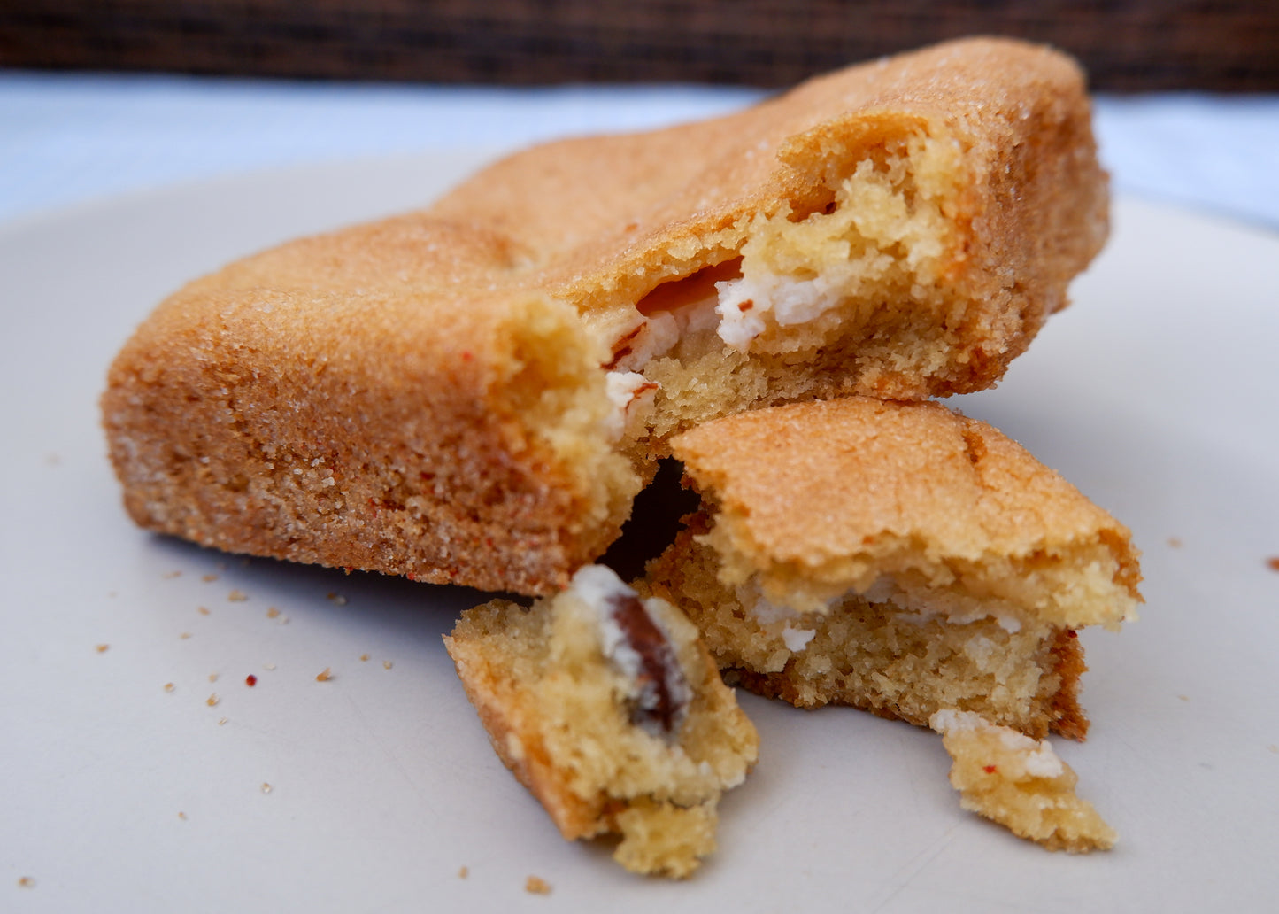 bolacha recheada queijo ricotta pepitas chocolate