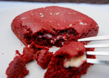 bolacha red velvet recheada